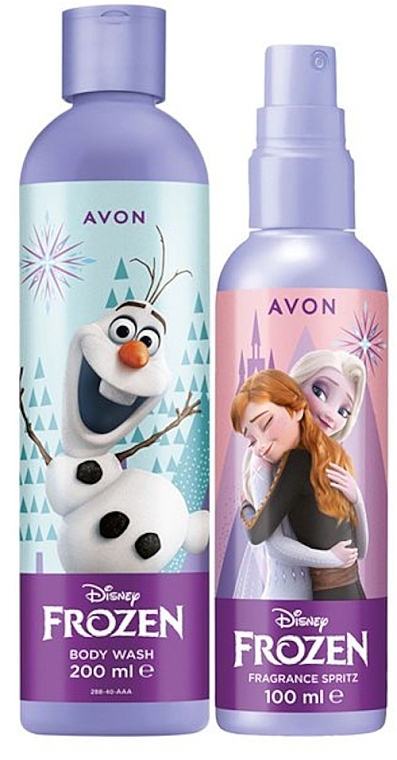 Avon Disney Frozen - Набор (spray/100ml + b/wash/200ml) — фото N1
