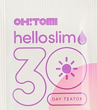 Денний чай для детоксикації організму - Oh!Tomi Hello Slim Day Teatox — фото N2