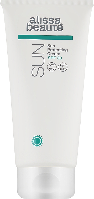 Легкий та ефективний сонцезахисний крем для обличчя й тіла SPF 30 - Alissa Beaute Sun Protecting Cream SPF30 — фото N2