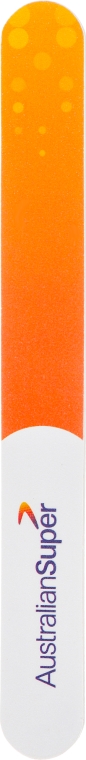 Пилочка для нігтів "Australian Super", пряма 180/240 - Avenir Cosmetics — фото N1