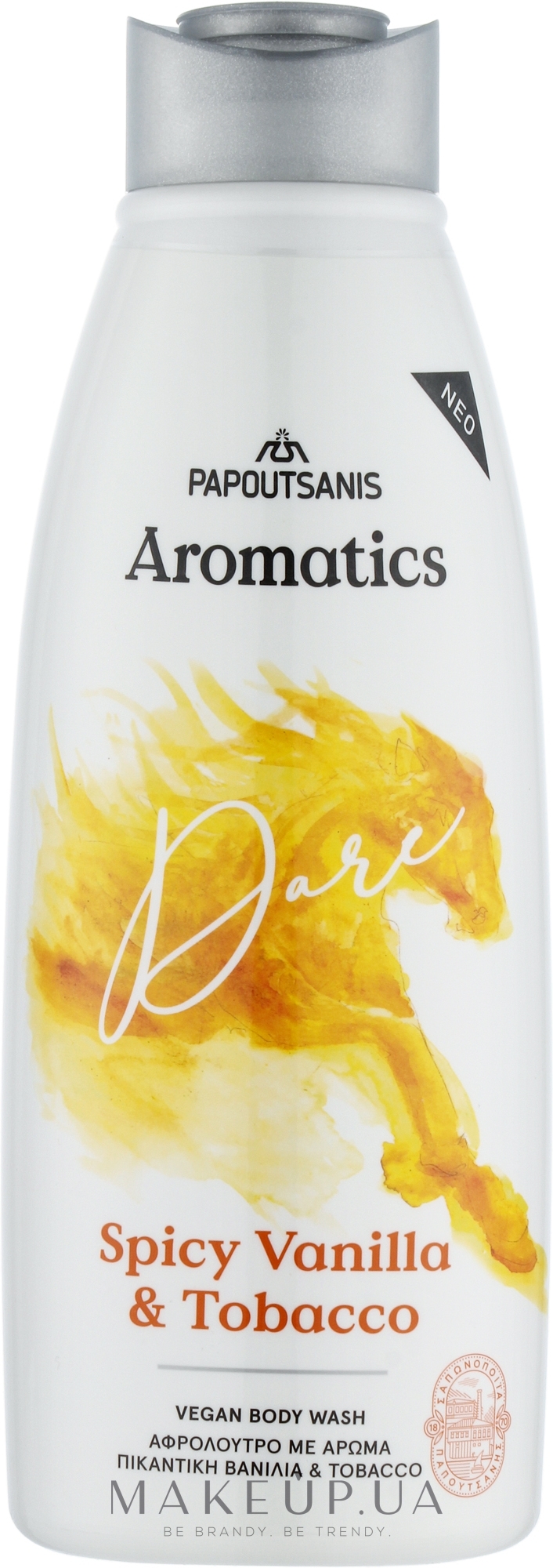 Гель для душу "Dare" - Papoutsanis Aromatics Shower Gel — фото 600ml