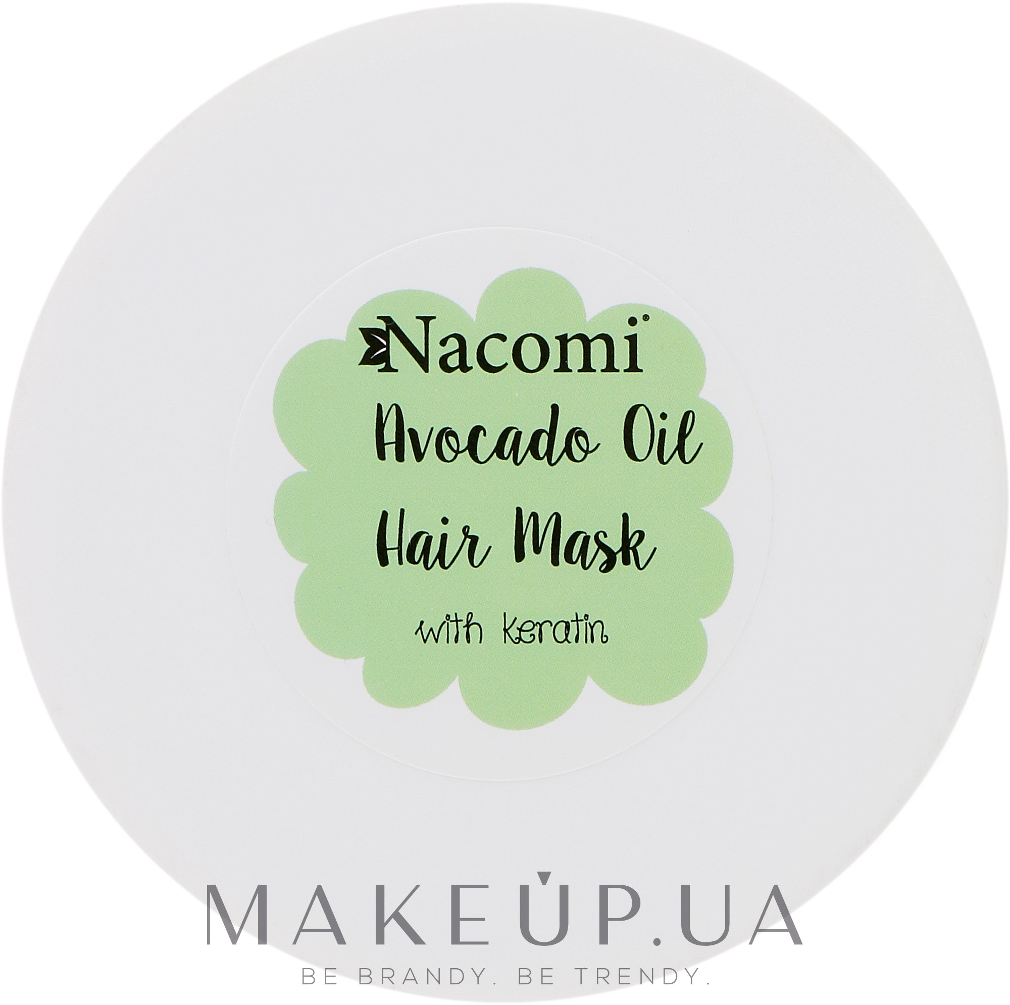Маска для волос - Nacomi Natural With Keratin & Avocado Oil Hair Mask — фото 200ml