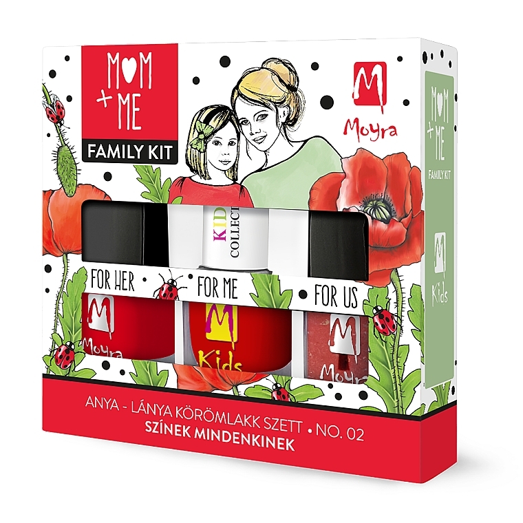 Набір - Moyra Mom+Me Family Kit No. 02 (3x7ml) — фото N1