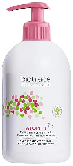 Пом'якшувальна очищувальна олія для шкіри з атопічним дерматитом - Biotrade Atopity Emollient Cleansing Oil — фото N1
