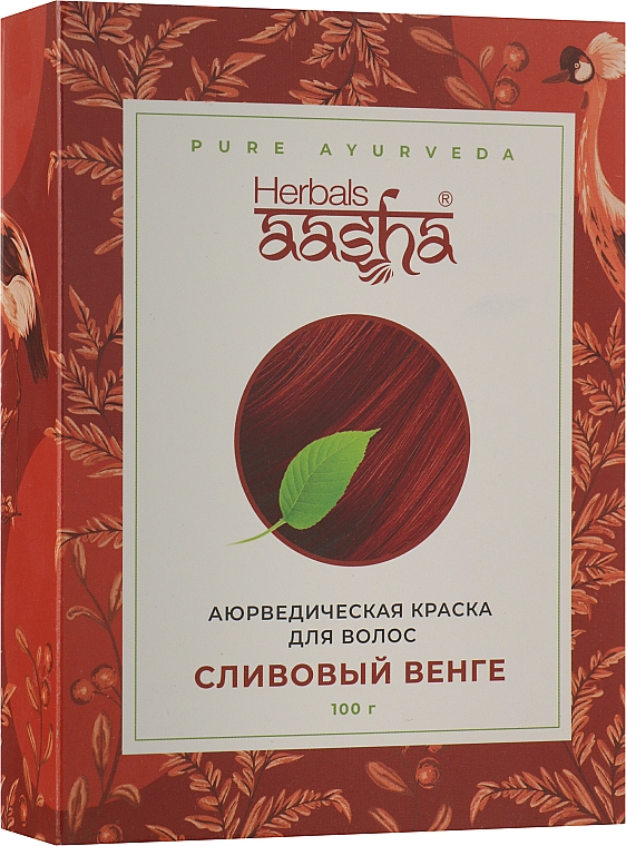Аюрведична фарба для волосся з лікувальними властивостями - Aasha Herbals