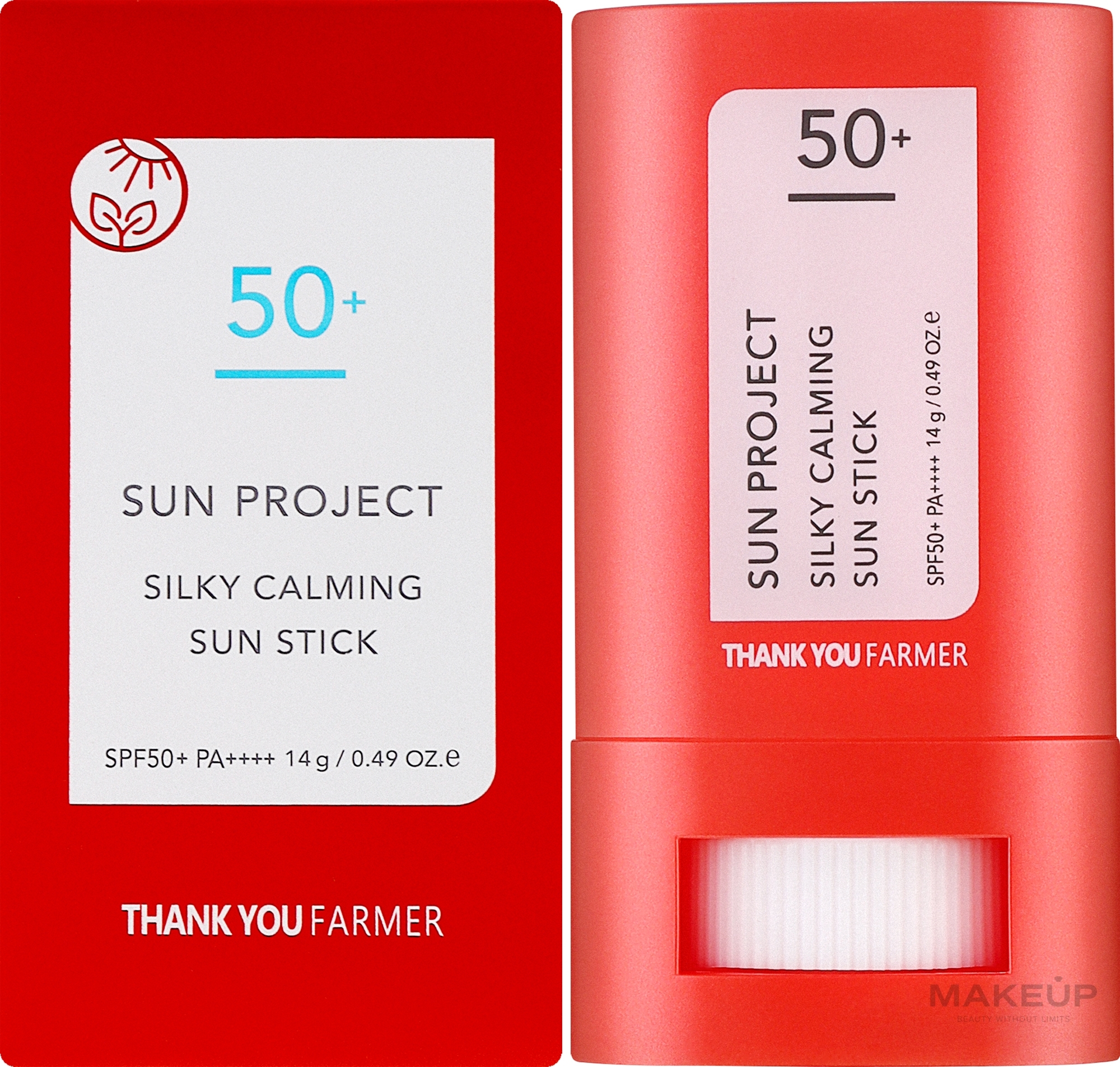 Водостойкий солнцезащитный крем-карандаш - Thank You Farmer Sun Project Silky Calming Sun Stick — фото 14g