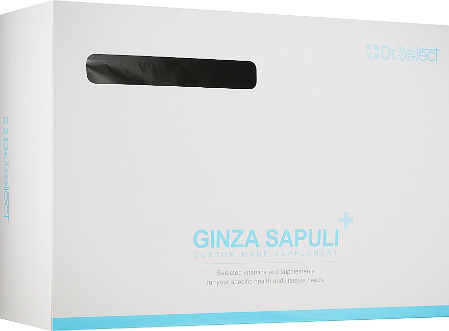 Комплексная добавка против выпадения и ломкости волос - Dr.Select Ginza Sapuli+