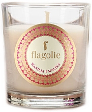 Ароматическая свеча "Ваниль и малина" - Flagolie Fragranced Candle Vanilla And Raspberry — фото N1
