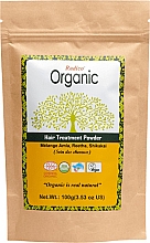 Органический порошок для волос - Radico Organic Amla Reetha Shikakai Hair Tretment Powder — фото N2