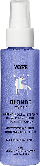 Спрей для світлого та освітленого волосся - Yope Blonde Ametyst — фото N1