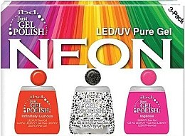 Духи, Парфюмерия, косметика Набор - IBD Just Gel Polish Neon Kit (gel/polish/14ml х3)