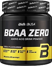 Комплекс амінокислот у порошку "Кола" - BioTechUSA BCAA Zero Cola Amino Acid Drink Powder — фото N2