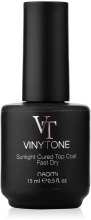 Духи, Парфюмерия, косметика Закрепитель для лака - Naomi Vinytone Sunlight Cured Top Coat 