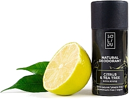 Духи, Парфюмерия, косметика Дезодорант - Solidu Citrus & Tea Tree Deodorant
