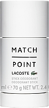 Lacoste Match Point - Дезодорант-стік — фото N1