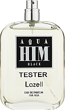 Парфумерія, косметика Lazell Aqua Him Black - Парфюмована вода (тестер без кришечки)