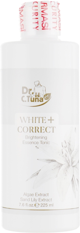 Відбілювальний тонік для обличчя  - Dr.Tuna Farmasi White + Correct — фото N1