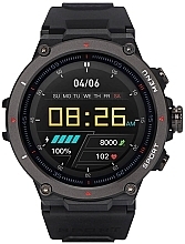 Смартгодинник для чоловіків, чорний - Garett Smartwatch GRS PRO — фото N5