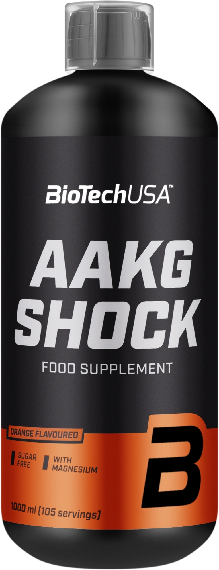 Харчова добавка з амінокислотами "Апельсин" - BioTechUSA AAKG Shock Extreme — фото 1000ml