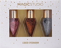Набір рідких тіней для повік з блискітками - Magic Studio Liquid Eyeshadow — фото N2