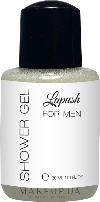Гель для душу для чоловіків "Silver And Lactic Acid" - Lapush Shower Gel — фото 30ml