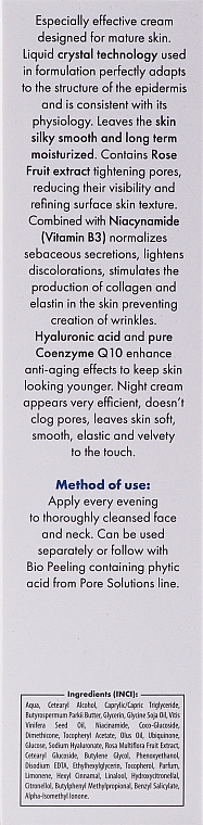 Ультра збагачений нічний крем для розширених пор - Ava Laboratorium Pore Solutions Ultra Rich Night Cream Tightening Pores — фото N3