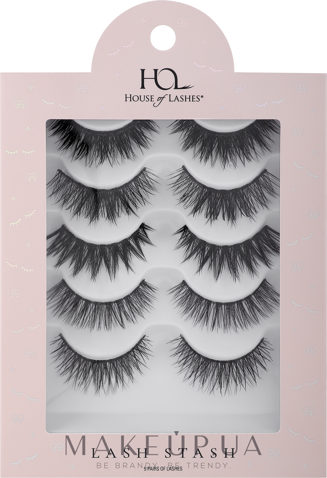 Набор накладных ресниц - House of Lashes Lash Stash Kit — фото 10шт