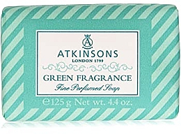 Мыло "Зеленое" - Atkinsons Green Fragrance Fine Perfumed Soap — фото N1