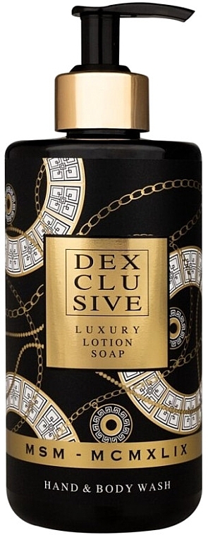 Рідке мило та гель для душу 2 в 1 - Dexclusive Luxury Lotion Soap Hand & Body Wash MSM — фото N1
