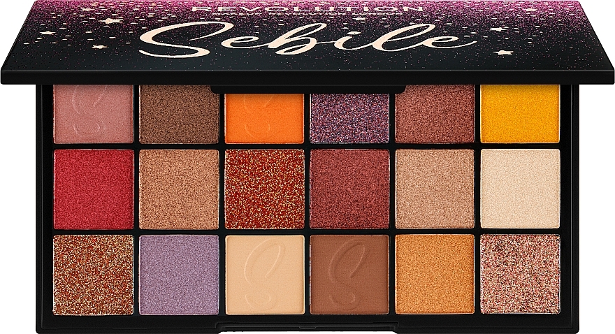 Палетка тіней для повік - Makeup Revolution Sebile Eyeshadow Palette — фото N2