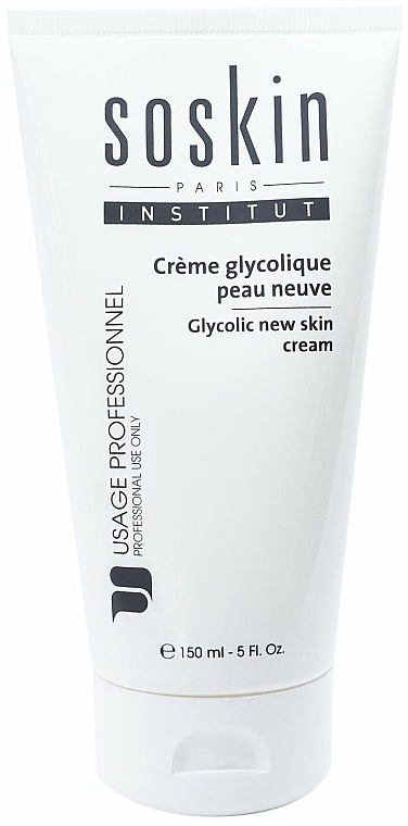 Крем-маска для обличчя "Нова шкіра" з гліколевою кислотою - Soskin Glycolic New Skin Cream — фото N5