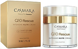 Парфумерія, косметика Крем для обличчя, живильний - Casmara Q10 Rescue Intensive Nutri Cream