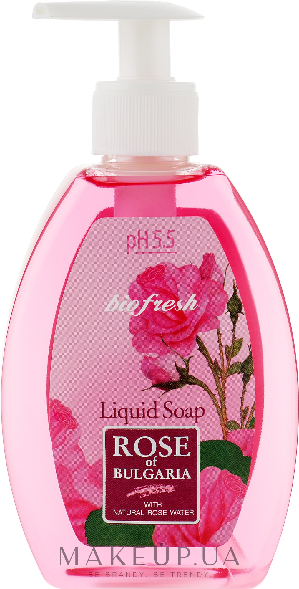 Жидкое мыло с розовой водой - BioFresh — фото 300ml