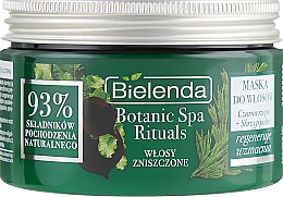 Маска "Черная репа + Полевой хвощ" для поврежденных волос - Bielenda Botanic Spa Rituals Mask — фото N2