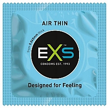Парфумерія, косметика Тонкі презервативи, 3 шт. - EXS Condoms Air Thin