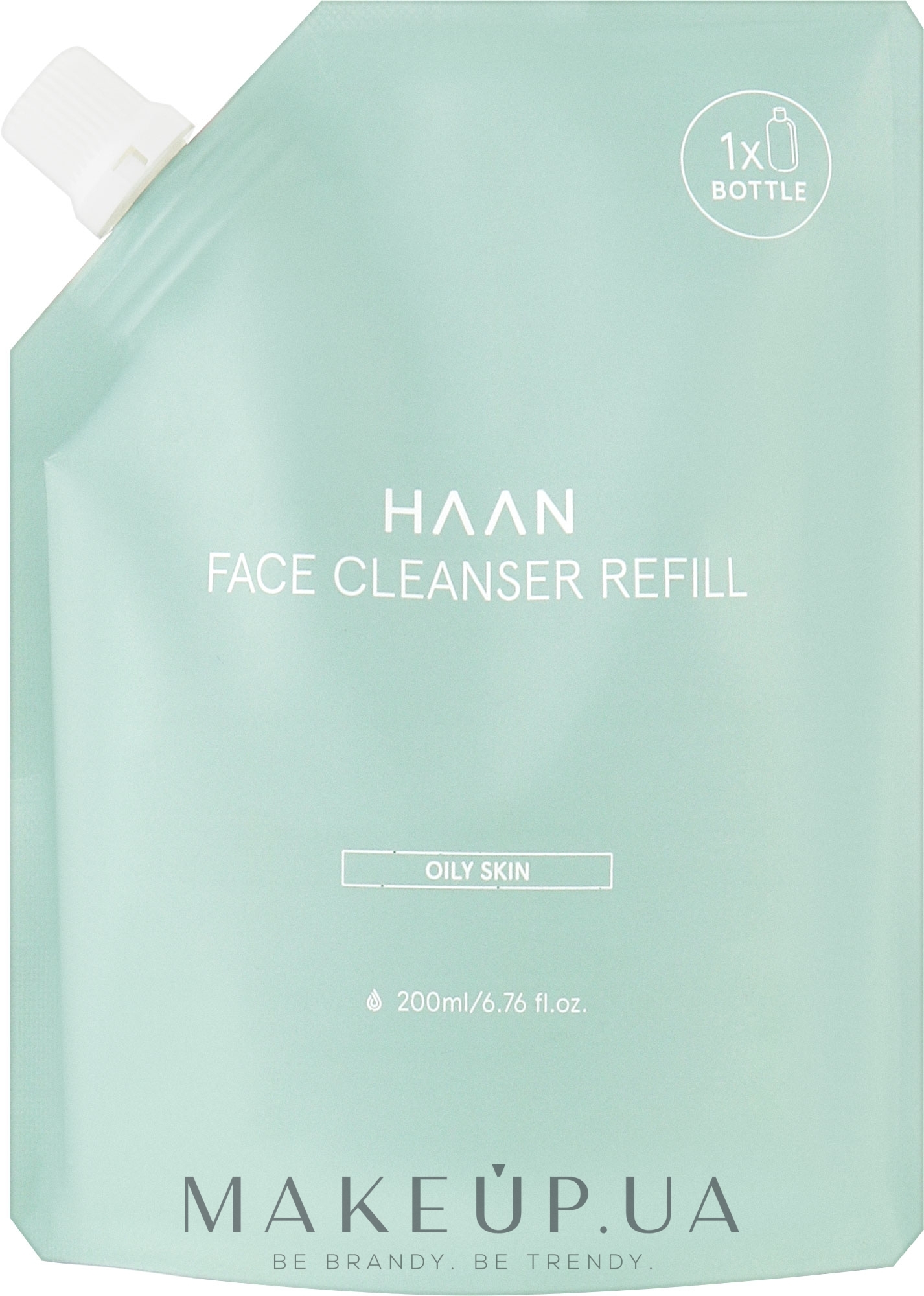 Гель для вмивання з пребіотиками та ніацинамідом - HAAN Face Clean (рефіл) — фото 200ml