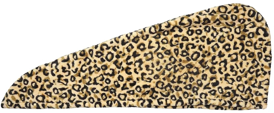 Тюрбан для сушки волос, леопард - W7 Turban Hair Drying Leopard — фото N1