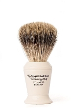 Помазок для гоління, HT3, 10 см - Taylor of Old Bond Street Shaving Brush Pure Badger Size L — фото N2