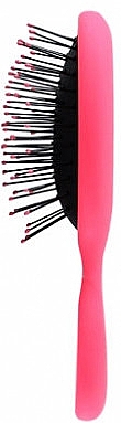 Расческа для волос мини, розовая - Rolling Hills Detangling Brush Mini Pink  — фото N2