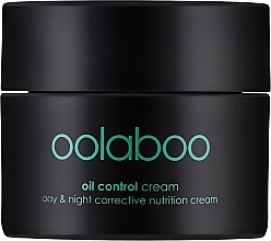 Денний і нічний коригувальний крем - Oolaboo Oil Control Day & Night Corrective Nutrition Cream — фото N1