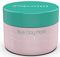 Маска с голубой глиной - Nacomi Blue Clay Mask Anti-Aging — фото N1