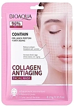 Антивозрастная маска для лица с коллагеном - Bioaqua Collagen Antiaging Facial Mask — фото N1