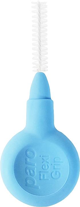 Межзубная щетка, тонкая, 3,8 мм, 4 шт., голубая - Paro Swiss Flexi Grip  — фото N1