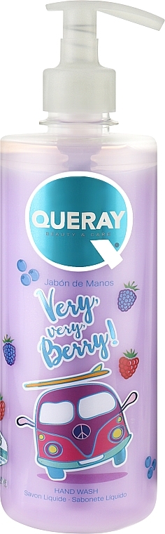 Жидкое мыло для рук "Ягоды" - Queray Very Berry Hand Wash — фото N1