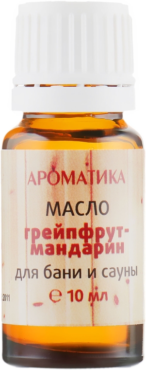 Ефірна олія для лазні й сауни "Грейпфрут-мандарин" - Ароматика — фото N2