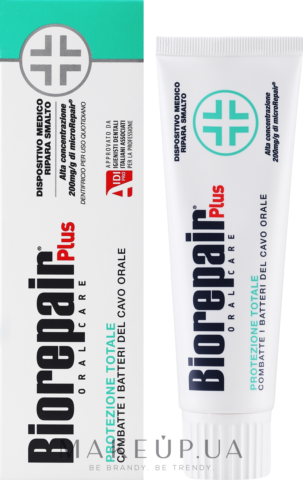 Зубная паста "Профессиональная защита и восстановление" - Biorepair Plus Total Protection — фото 75ml