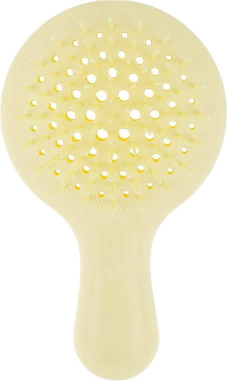 Расческа для волос, светло-желтая - Janeke Superbrush Mini — фото N1