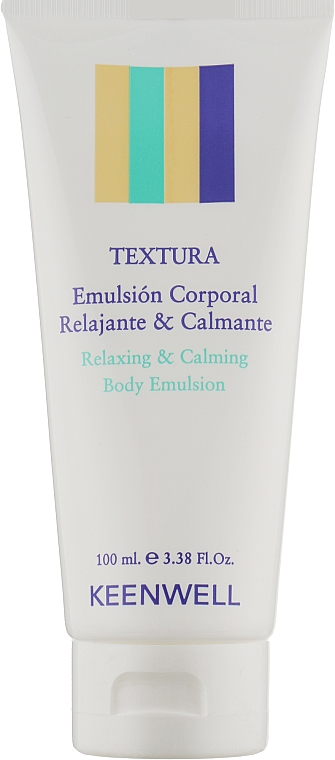 Розслаблювальна і заспокійлива емульсія для тіла - Keenwell Textura Relaxing & Calming Body Emulsion — фото N1