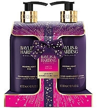 Набір - Baylis & Harding Moonlight Fig Luxury Hand Care Gift Set (h/wash/300ml + h/b/lot/300ml) — фото N1