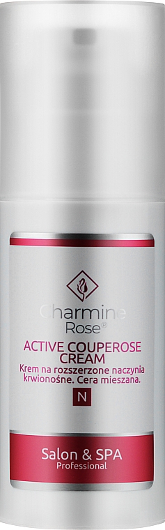 Крем для розширених судин - Charmine Rose Active Couperose Cream — фото N1